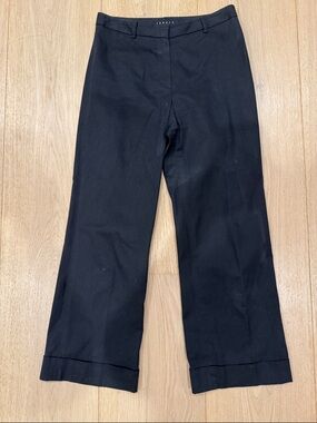 THEORY BLACK WOMEN’S PANTS! 98% COTTON, 2% LYCRA! LIGHTWEIGHT! CLASSIC!